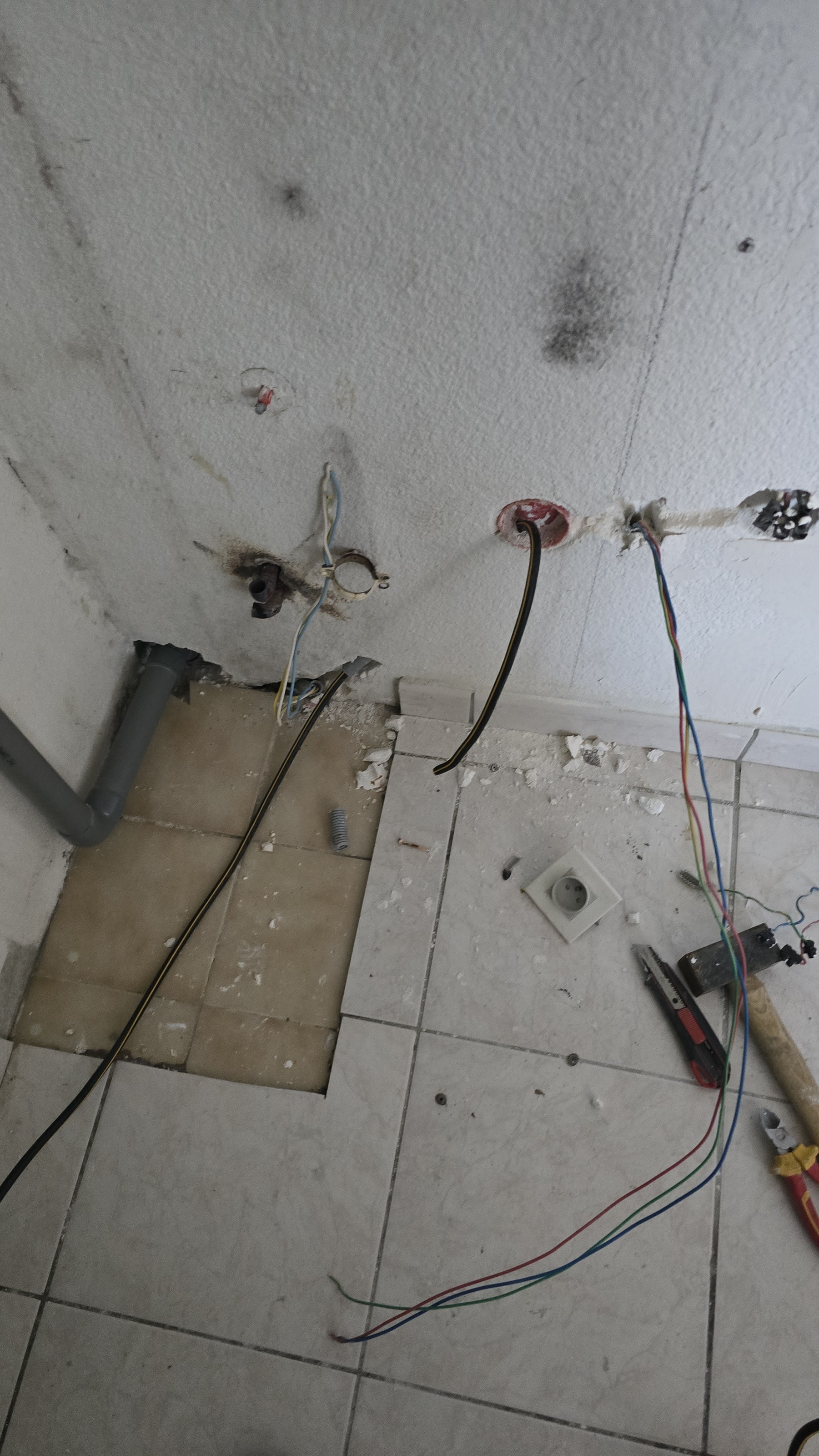 Début des travaux de rénovation du logement